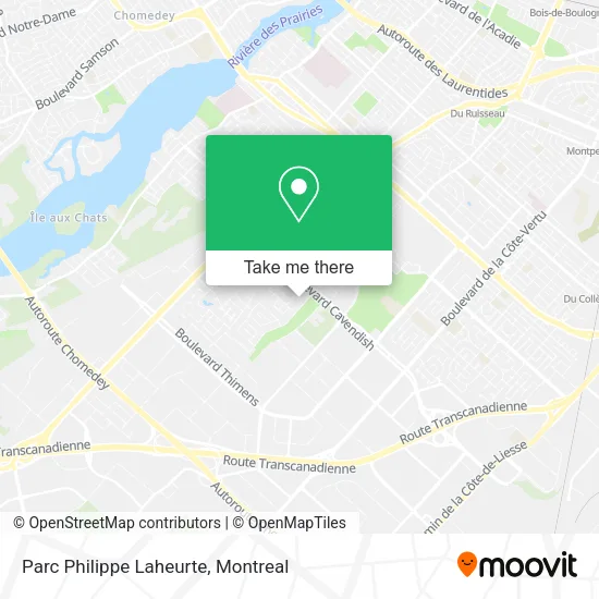 Parc Philippe Laheurte map