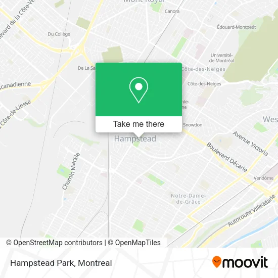 Hampstead Park map