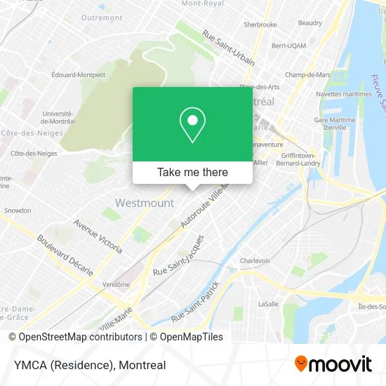 YMCA (Residence) map