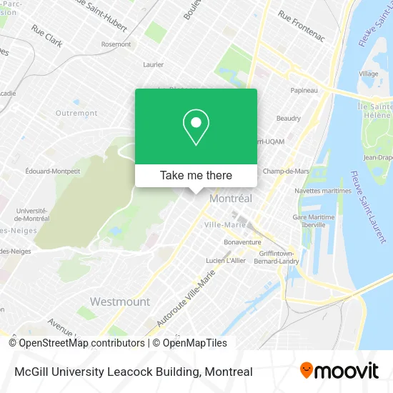 McGill University Leacock Building map