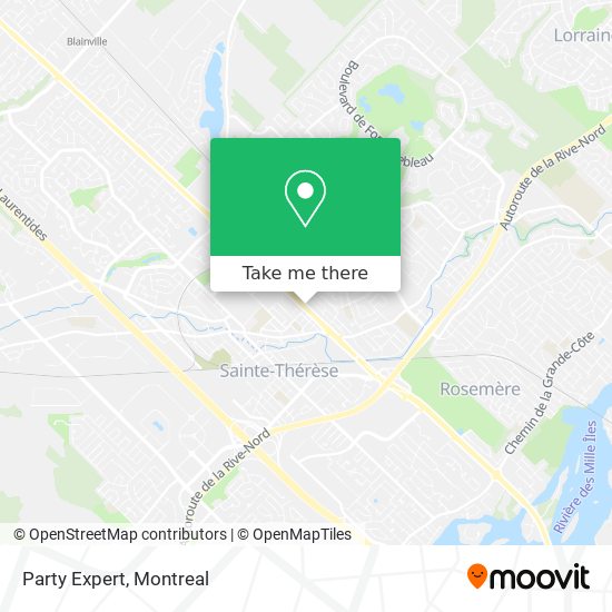 How To Get To Party Expert In Sainte Therese By Bus Train Or Metro