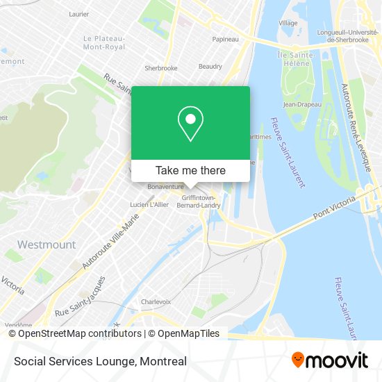 Social Services  Lounge map