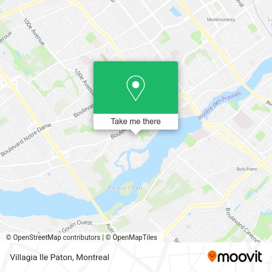 Villagia Ile Paton map