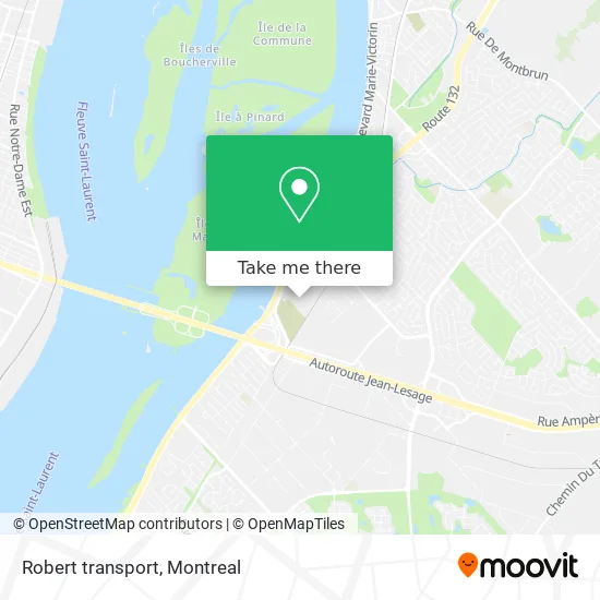 Robert transport map