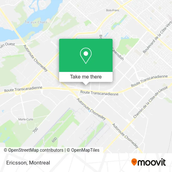 Ericsson map