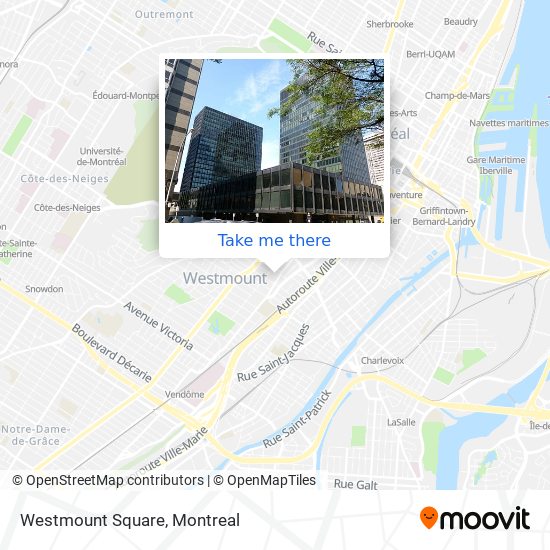 Westmount Square map