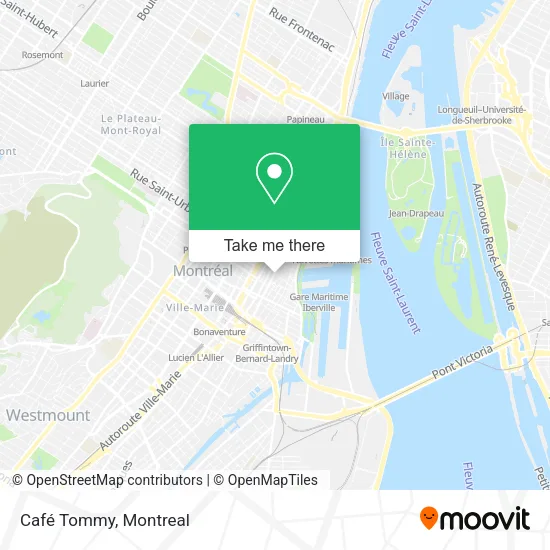 Café Tommy map