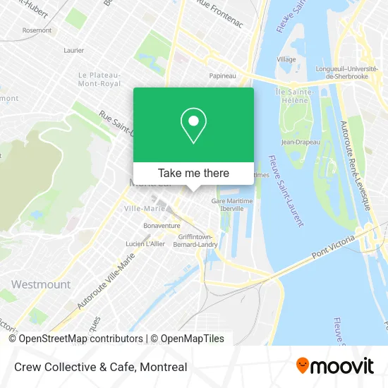 Crew Collective & Cafe map