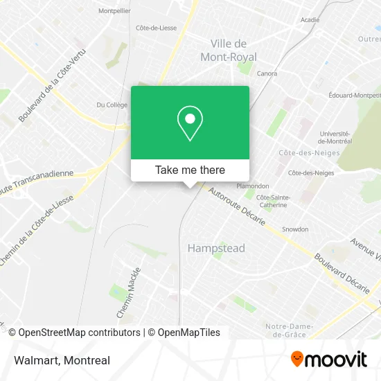 Walmart map