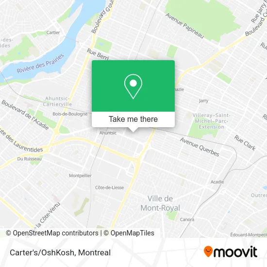 Carter's/OshKosh map