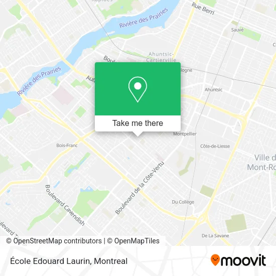 École Edouard Laurin map