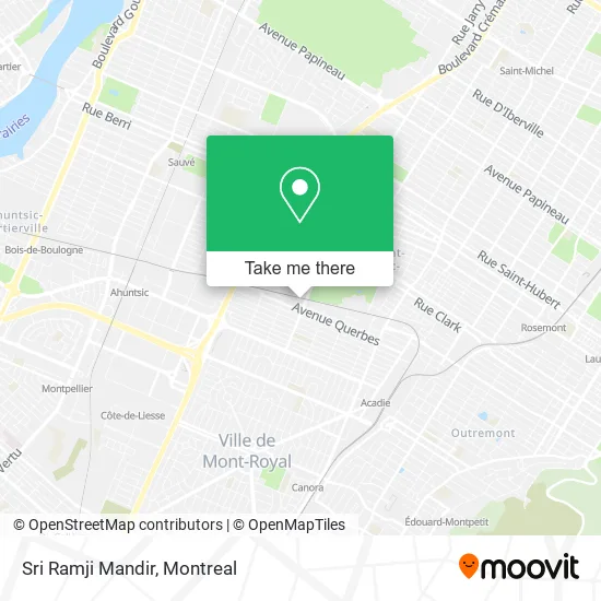 Sri Ramji Mandir map