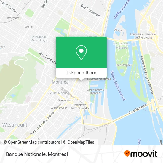 Banque Nationale map