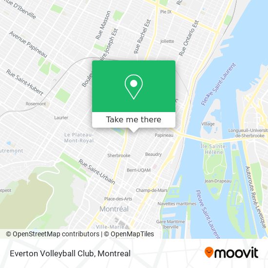 Everton Volleyball Club map
