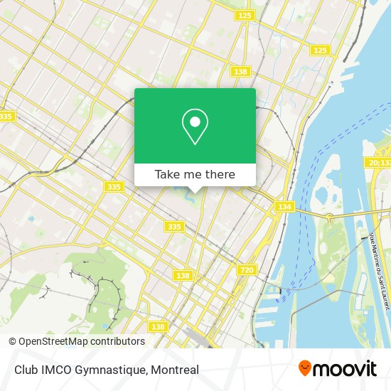 Club IMCO Gymnastique map
