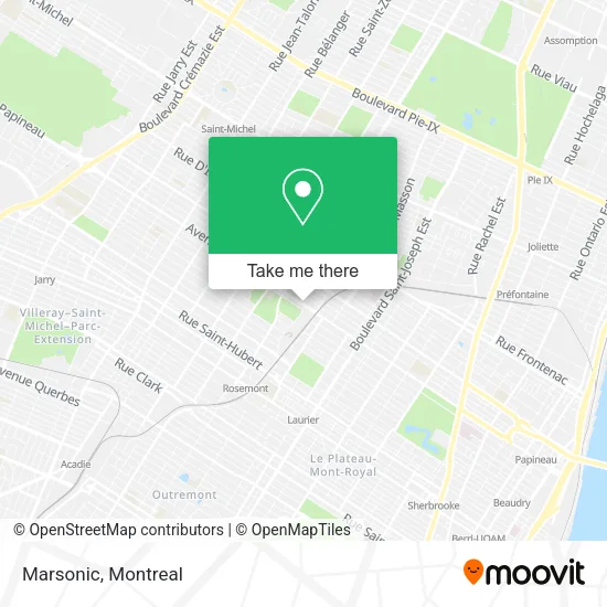 Marsonic map