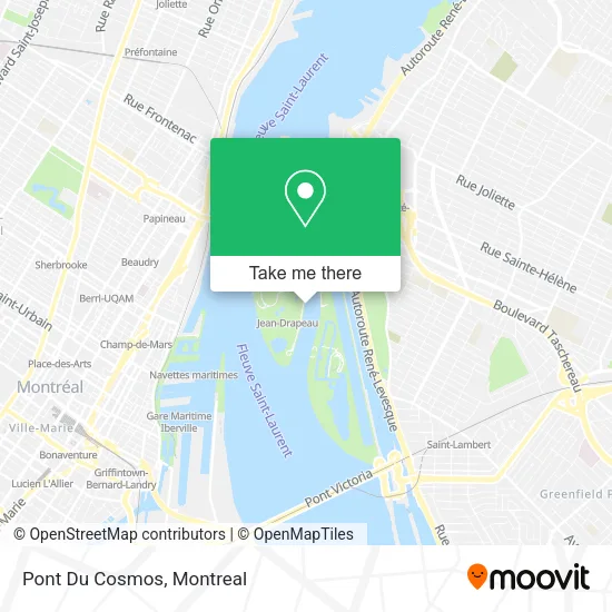 Pont Du Cosmos map