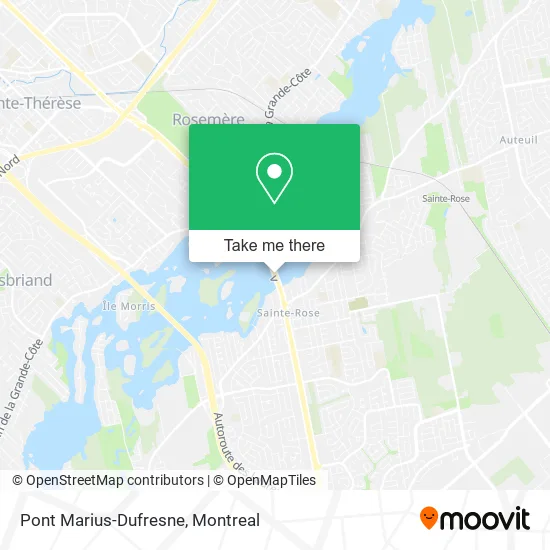 Pont Marius-Dufresne map
