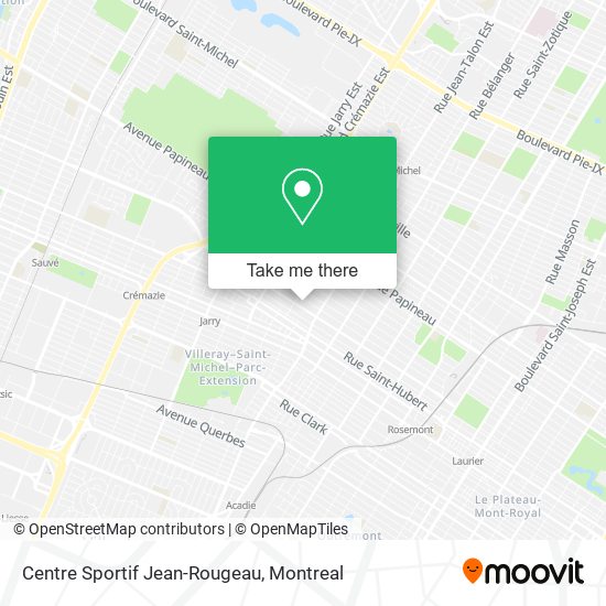 Centre Sportif Jean-Rougeau map