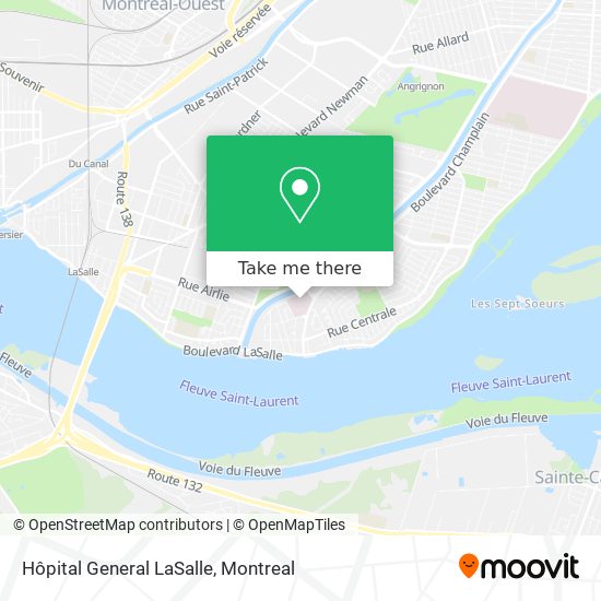 Hôpital General LaSalle map