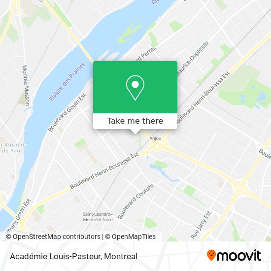 Académie Louis-Pasteur map