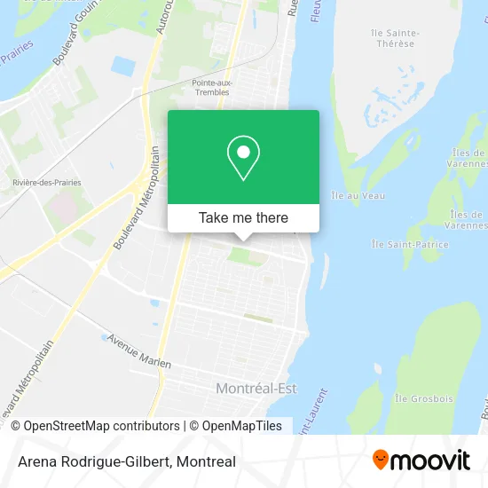 Arena Rodrigue-Gilbert map