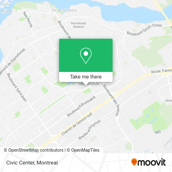Civic Center map