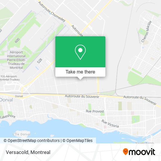 Versacold map