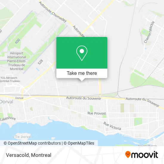 Versacold map