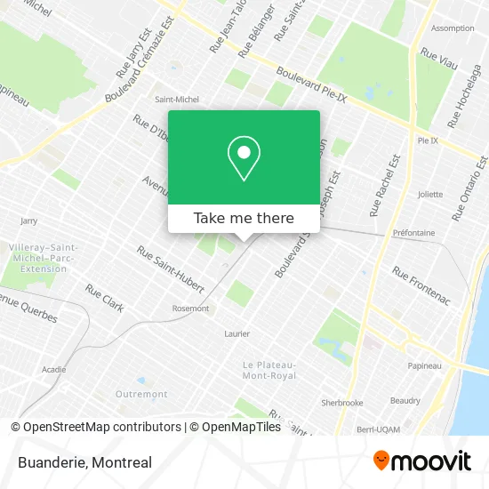 Buanderie map