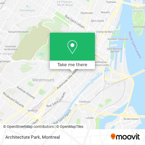 Architecture Park map