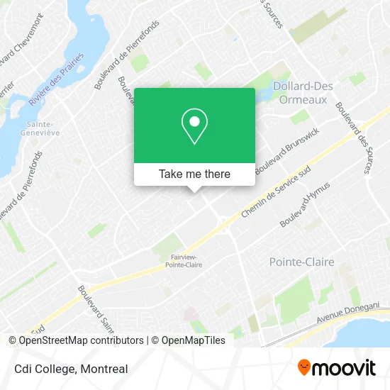 Cdi College map