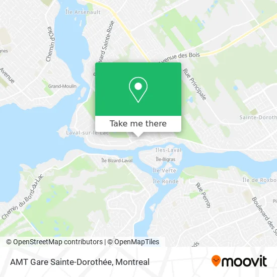 AMT Gare Sainte-Dorothée map