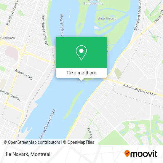 Ile Navark map