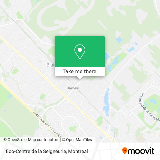 Éco-Centre de la Seigneurie map