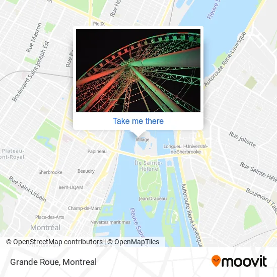 Grande Roue map