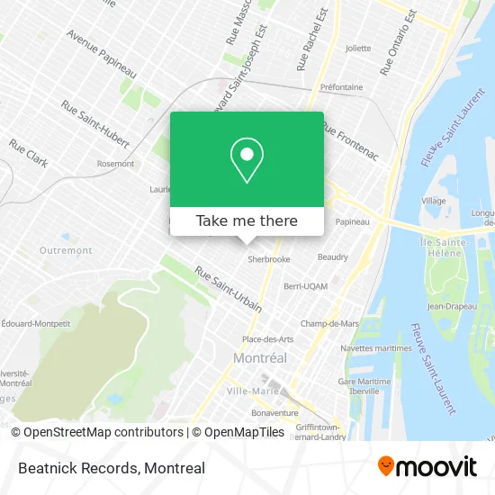 Beatnick Records map