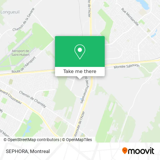 SEPHORA map