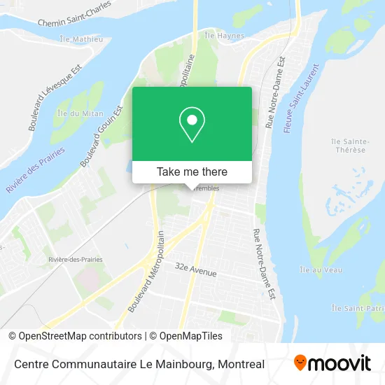 Centre Communautaire Le Mainbourg map