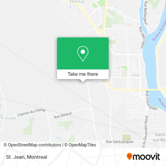 St. Jean map