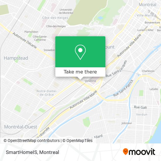 SmartHomeIS map