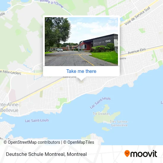 Deutsche Schule Montreal map