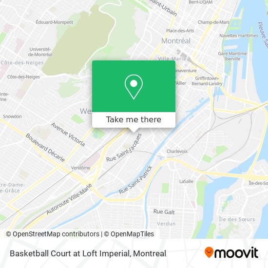 Basketball Court at Loft Imperial map