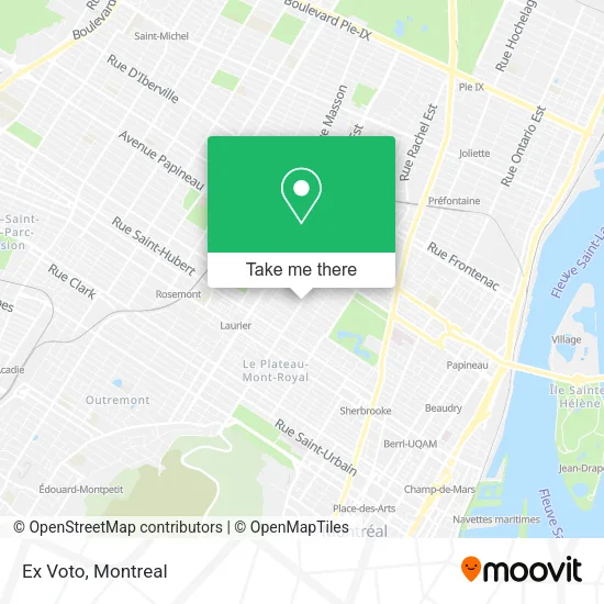 Ex Voto map