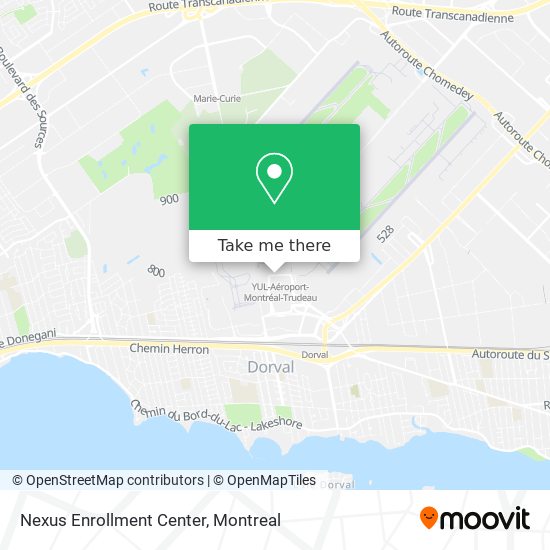 Nexus Enrollment Center map