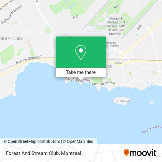 Forest And Stream Club map
