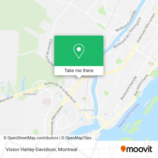 Vision Harley-Davidson map
