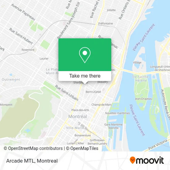 Arcade MTL map