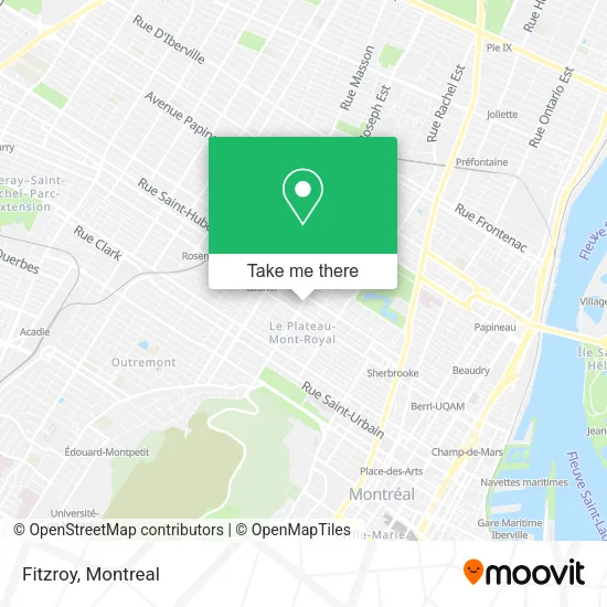 Fitzroy map