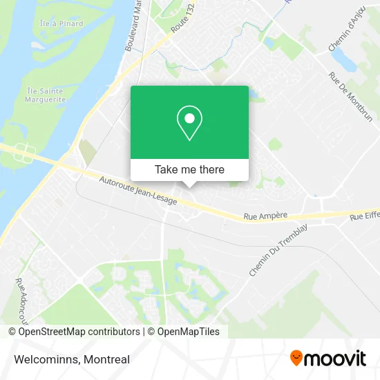Welcominns map